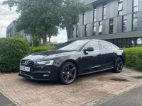 Used Audi A5 S-Line 245 HP (180 kW) 2013 Blue Coupe