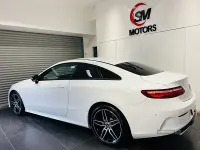 Used Mercedes E220 AMG line 194 HP (142 kW) 2017 White Coupe