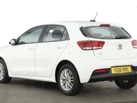 Used Kia Rio 2018 White Hatchback