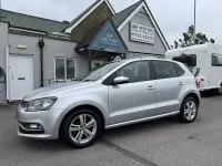 Used VW Polo Match 75 HP (55 kW) 2016 Silver Hatchback