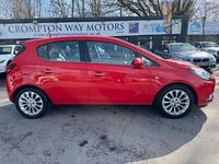 Used Vauxhall Corsa 90 HP (66 kW) 2015 Red Hatchback