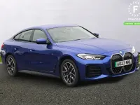 Used BMW i4 M Sport 250 kW (340 HP) 2023 Blue Sedan