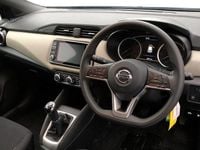 Used Nissan Micra Acenta 92 HP (67 kW) 2021 Blue Hatchback