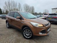 Used Ford Kuga Titanium 163 HP (119 kW) 2014 Brown SUV
