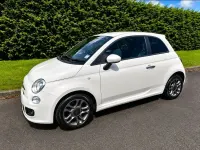 Used Fiat 500 S 69 HP (50 kW) 2014 White Hatchback