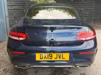 Used Mercedes C180 AMG Line Premium 2019 Blue Coupe