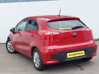 Used Kia Rio 2016 Red Hatchback