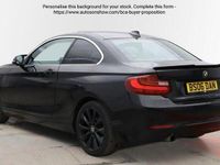 Used BMW 218 Luxury Line 2016 Black Coupe