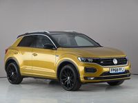 Used VW T-Roc R-line 2018 Yellow SUV