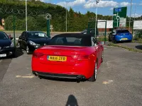 Used Audi A5 Cabriolet S-Line 2014 Red Cabriolet