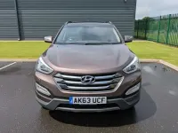 Used Hyundai Santa Fe Premium SE 2014 Orange SUV