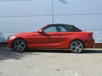 Used BMW 220 Sport Line 190 HP (139 kW) 2018 Red Cabriolet