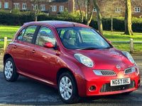 Used Nissan Micra Acenta+ 79 HP (58 kW) 2008 Red Hatchback