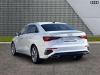 Used Audi A3 S-Line 147 HP (108 kW) 2022 White Sedan