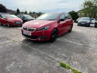 Used Peugeot 308 SW GT-line 2017 Red Estate