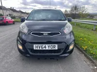 Used Kia Picanto 85 HP (62 kW) 2014 Black Hatchback