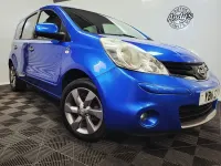 Used Nissan Note N-TEC 2011 Blue Hatchback
