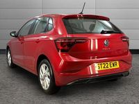 Used VW Polo Style 95 HP (69 kW) 2022 Red Hatchback