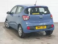 Used Hyundai i10 SE 66 HP (48 kW) 2017 Blue Hatchback