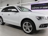 Used Audi Q5 S-line plus 190 HP (139 kW) 2016 White SUV
