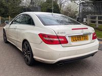 Used Mercedes E350 2009 White Coupe