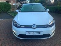 Used VW e-Golf 2015 White Hatchback