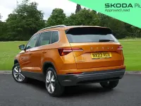 Used Skoda Karoq SE L 150 HP (110 kW) 2023 Orange SUV