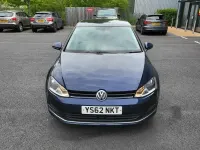 Used VW Golf VII GT 147 HP (108 kW) 2013 Blue Hatchback