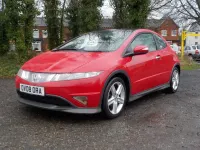 Używany Honda Civic Type S 138 KM (101 kW) 2008 Czerwony Hatchback