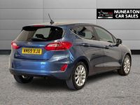 Usado Ford Fiesta Titanium 100 HP (73 kW) 2020 Azul Citadino