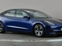 Used Tesla Model 3 Long Range AWD 366 kW (498 HP) 2022 Blue Sedan