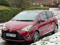 Used Toyota Yaris 2017 Red Hatchback