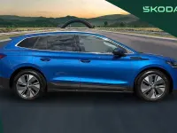 Used Skoda Enyaq iV ecoSuite 147 kW (201 HP) 2023 Race blue SUV