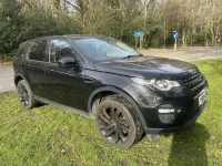 Begagnad Land Rover Discovery Sport HSE 2015 Svart SUV