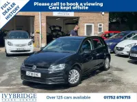 Used VW Golf VII S 125 HP (91 kW) 2018 Black Hatchback