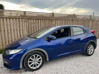 Used Honda Civic SE 2013 Blue Hatchback
