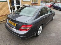 Begagnad Mercedes C220 170 HK (125 kW) 2009 Grå Sedan