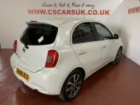 Used Nissan Micra N-TEC 80 HP (58 kW) 2016 White Hatchback