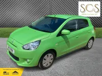 Used Mitsubishi Mirage 2014 Green Hatchback