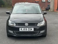 Used VW Polo 70 HP (51 kW) 2009 Black Hatchback