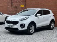 Used Kia Sportage 130 HP (95 kW) 2016 White SUV