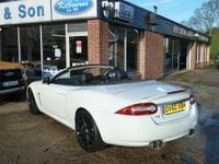 Used Jaguar XKR 510 HP (375 kW) 2010 White Cabriolet