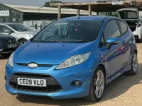 Second-hand Ford Fiesta Zetec 118 CP (86 kW) 2009 Albastru Hatchback