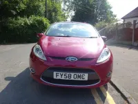 Used Ford Fiesta Zetec 82 HP (60 kW) 2008 Red Hatchback