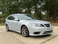 Used Saab 9-3 Vector 147 HP (108 kW) 2009 Silver Estate