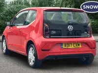 Used VW up! S 90 HP (66 kW) 2017 Red Hatchback