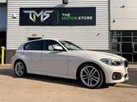 Used BMW 118 M Sport 150 HP (110 kW) 2017 White Hatchback