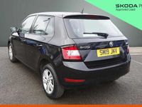 Used Skoda Fabia SE 73 HP (53 kW) 2019 Black magic pearlescent Hatchback