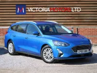 Used Ford Focus Titanium 150 HP (110 kW) 2019 Blue Estate