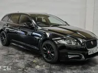 Used Jaguar XF Sportbrake R-Sport 240 HP (176 kW) 2014 Black Estate